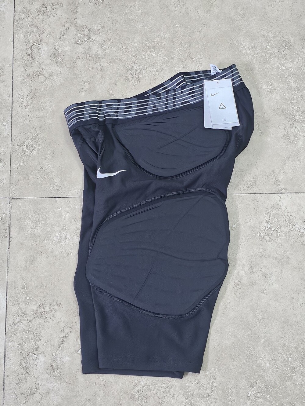 Nike Pro Hyperstrong NBA Padded Black Compression Shorts Men’s 881966-010